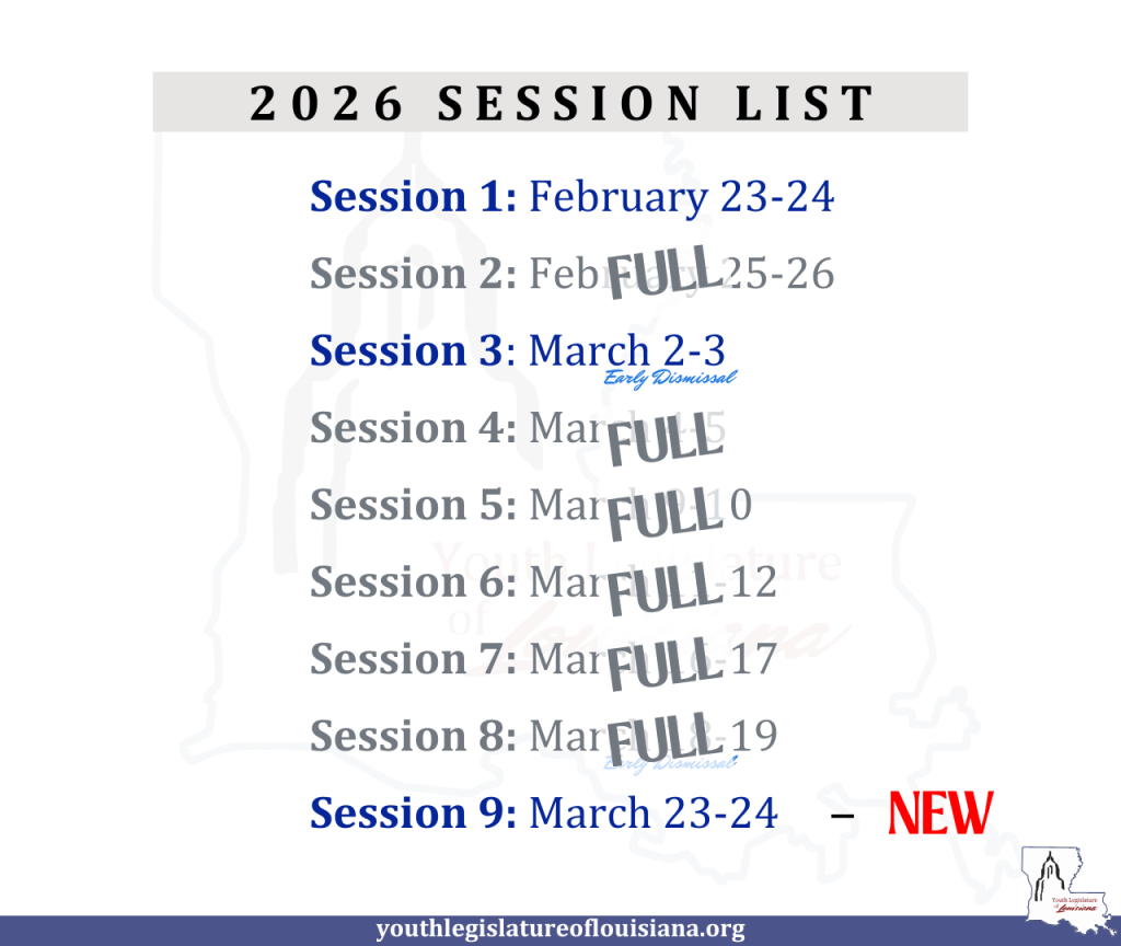2026 Sessions
